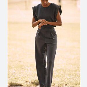 Sundays Aven French Terry Jumpsuit Sleeveless